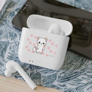 Kwaii Cute Snow Kanbu Kitten Essos Wireless Earbuds